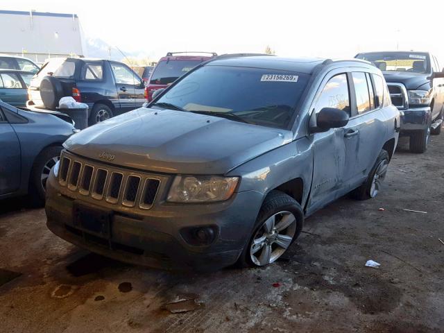1J4NF1FB8BD279822 - 2011 JEEP COMPASS SP 灰色 照片 2
