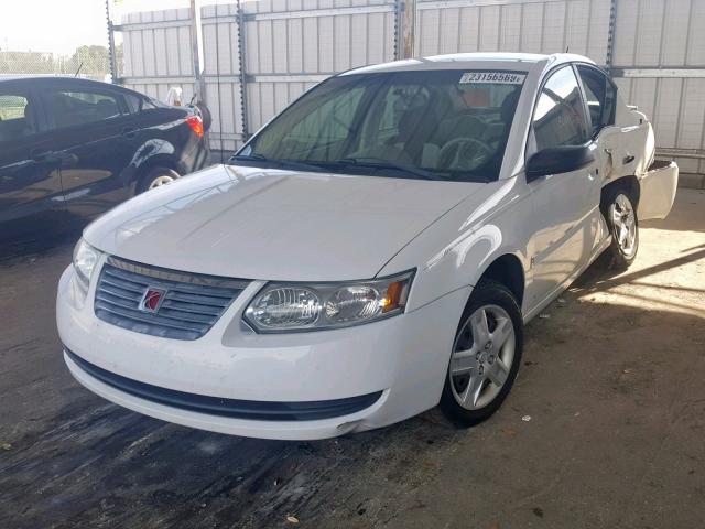 1G8AJ55F37Z209423 - 2007 SATURN ION LEVEL WHITE photo 2
