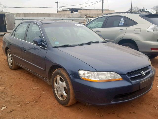 1HGCG667XYA101487 - 2000 HONDA ACCORD EX BLUE photo 1