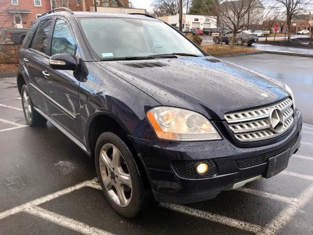 4JGBB86E88A429022 - 2008 MERCEDES-BENZ ML 350 BLUE photo 1