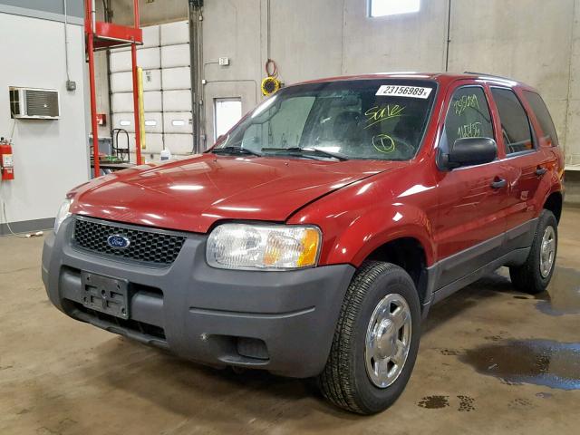 1FMCU92143KD10829 - 2003 FORD ESCAPE XLS RED photo 2