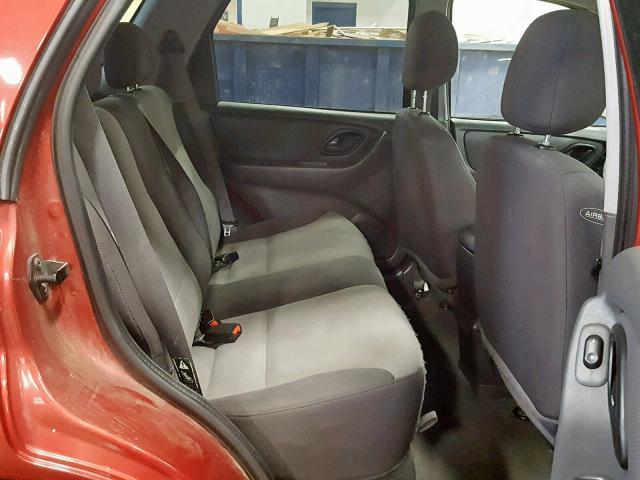 1FMCU92143KD10829 - 2003 FORD ESCAPE XLS RED photo 6