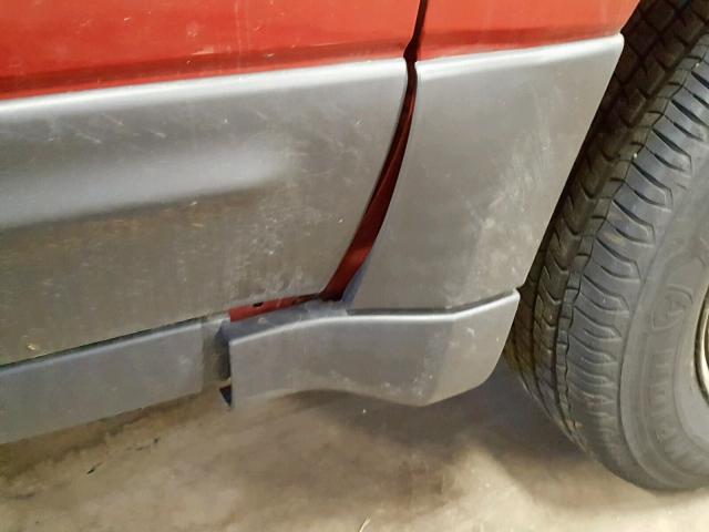 1FMCU92143KD10829 - 2003 FORD ESCAPE XLS RED photo 9