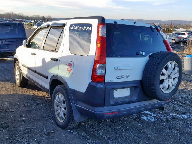 JHLRD78815C000922 - 2005 HONDA CR-V EX 白色 照片 3