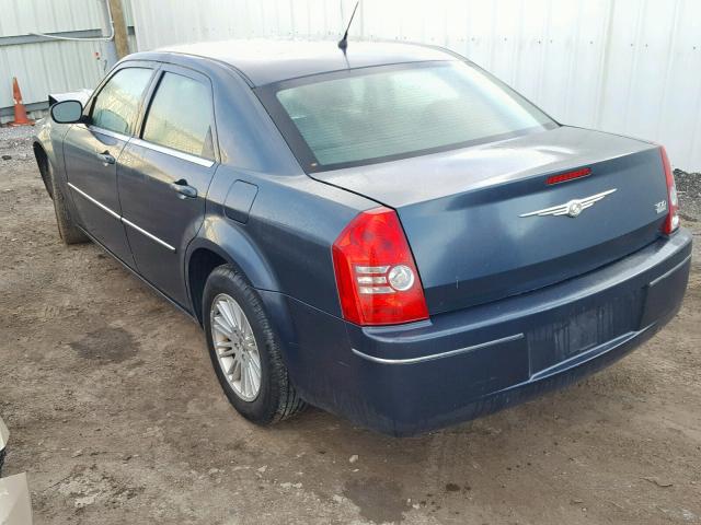 2C3KA53G58H255380 - 2008 CHRYSLER 300 TOURIN BLUE photo 3