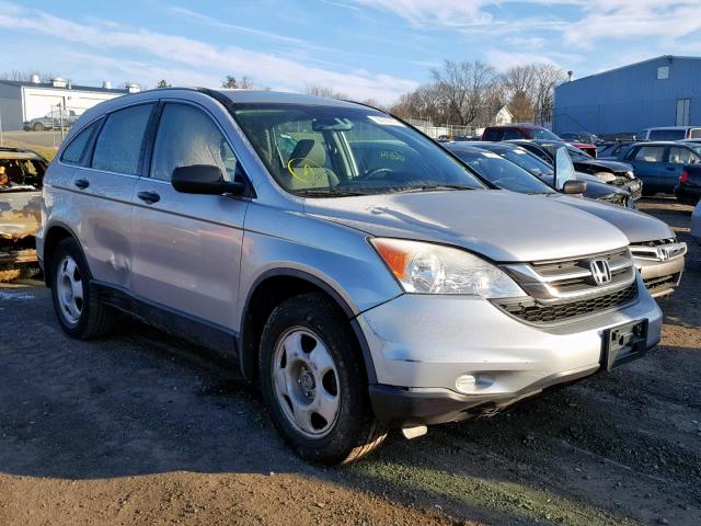 5J6RE4H37BL109162 - 2011 HONDA CR-V LX SILVER photo 1