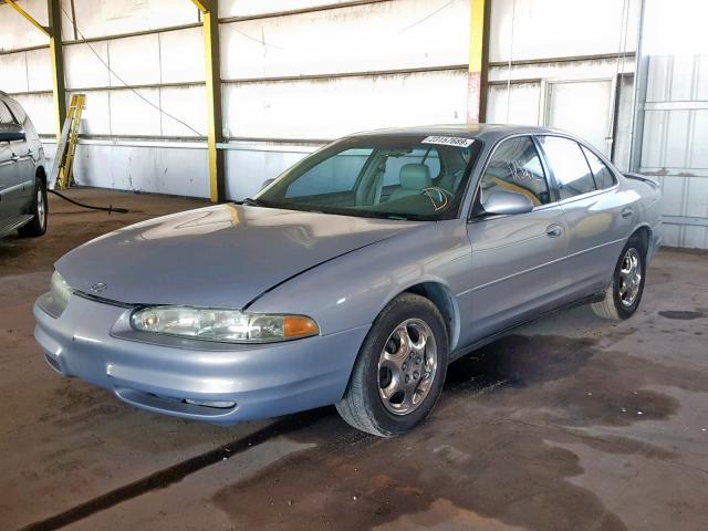 1G3WS52K5WF351041 - 1998 OLDSMOBILE INTRIGUE G SILVER photo 2