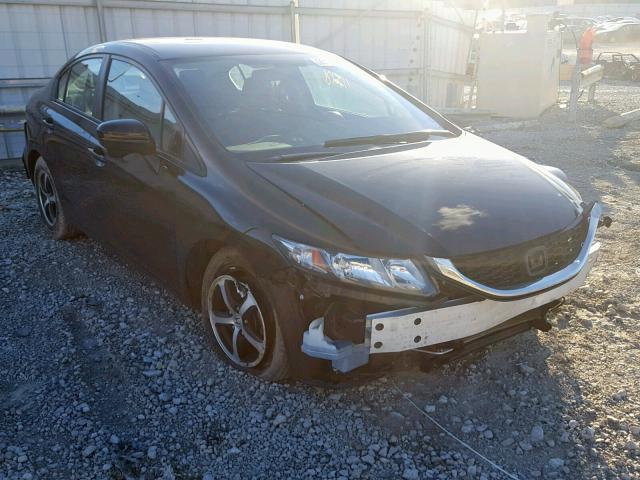 19XFB2F75FE078150 - 2015 HONDA CIVIC SE Қара фото 1