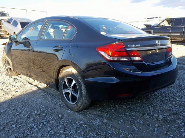 19XFB2F75FE078150 - 2015 HONDA CIVIC SE Қара фото 3