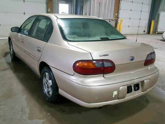 1G1ND52F75M235593 - 2005 CHEVROLET CLASSIC BEIGE photo 3