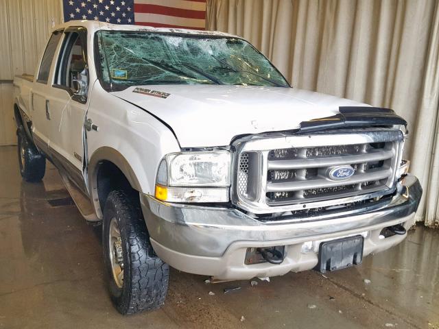 1FTSW31P63EC09934 - 2003 FORD F350 SRW S WHITE photo 1