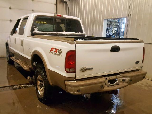 1FTSW31P63EC09934 - 2003 FORD F350 SRW S WHITE photo 3