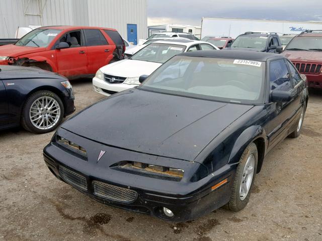 1G2WJ12M6SF206456 - 1995 PONTIAC GRAND PRIX BLACK photo 2