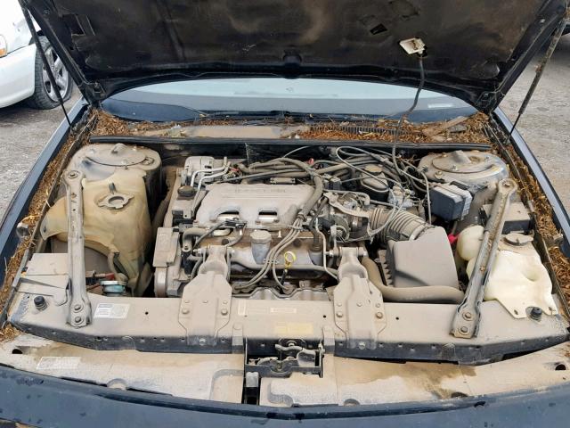 1G2WJ12M6SF206456 - 1995 PONTIAC GRAND PRIX BLACK photo 7