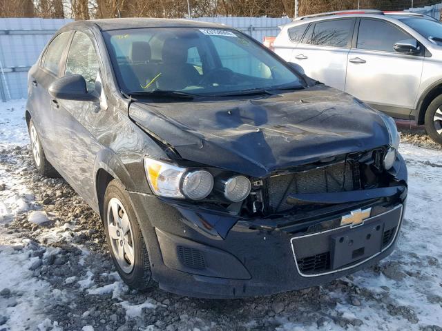 1G1JA5EH6C4132702 - 2012 CHEVROLET SONIC LS 黑色 照片 1