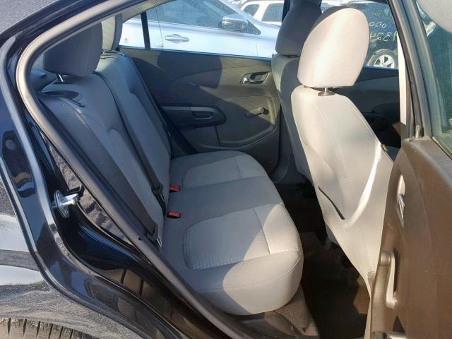 1G1JA5EH6C4132702 - 2012 CHEVROLET SONIC LS 黑色 照片 6