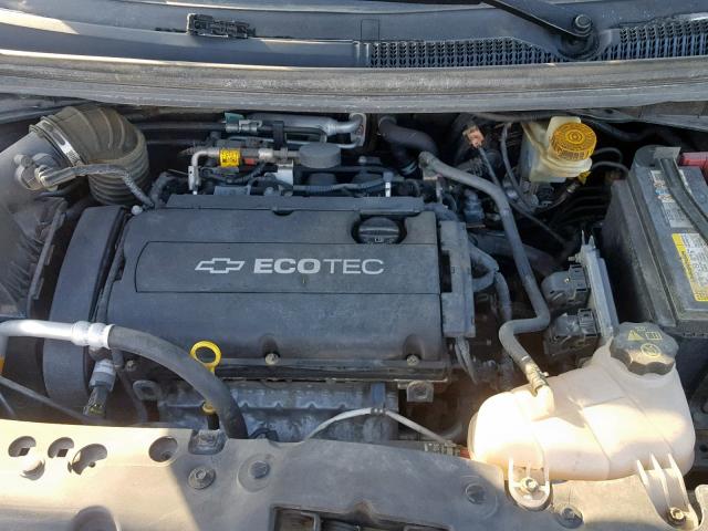 1G1JA5EH6C4132702 - 2012 CHEVROLET SONIC LS 黑色 照片 7