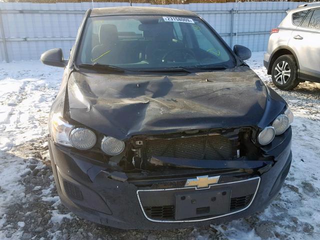 1G1JA5EH6C4132702 - 2012 CHEVROLET SONIC LS 黑色 照片 9