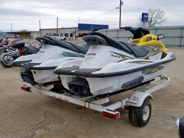 YAMA2856C303 - 2001 YAMAHA WAVERUNNER YELLOW photo 4