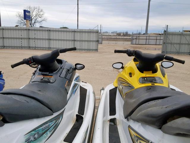 YAMA2856C303 - 2001 YAMAHA WAVERUNNER YELLOW photo 5