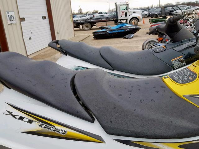 YAMA2856C303 - 2001 YAMAHA WAVERUNNER YELLOW photo 6