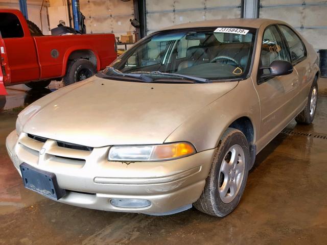 1B3EJ56HXYN206911 - 2000 DODGE STRATUS ES GOLD photo 2