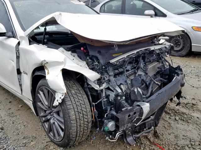 JN1FV7AR8GM451782 - 2016 INFINITI Q50 RED SP WHITE photo 9