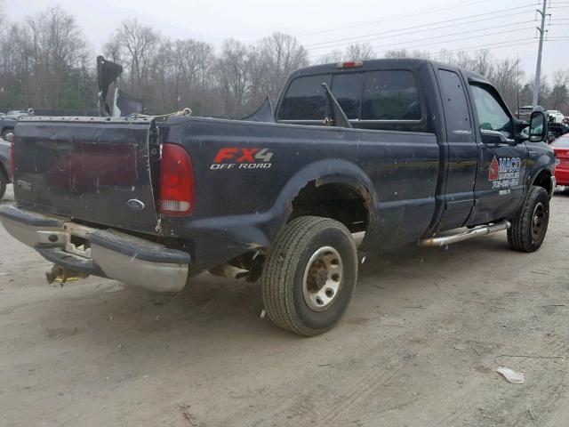 1FTNX21L63EB23721 - 2003 FORD F250 SUPER BLACK photo 4