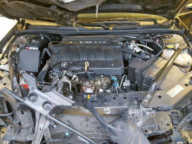 2G1WC5E38D1112436 - 2013 CHEVROLET IMPALA LTZ BLACK photo 7