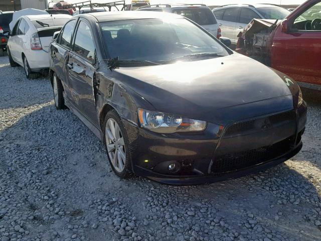 JA32U8FW3CU027065 - 2012 MITSUBISHI LANCER GT BLACK photo 1