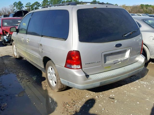 2FMZA57614BA19751 - 2004 FORD FREESTAR S GRAY photo 3