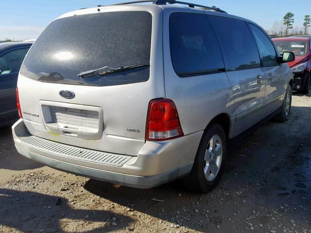 2FMZA57614BA19751 - 2004 FORD FREESTAR S GRAY photo 4