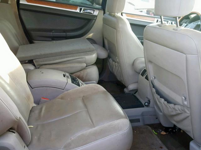 2A8GF78X68R649805 - 2008 CHRYSLER PACIFICA L BURGUNDY photo 6