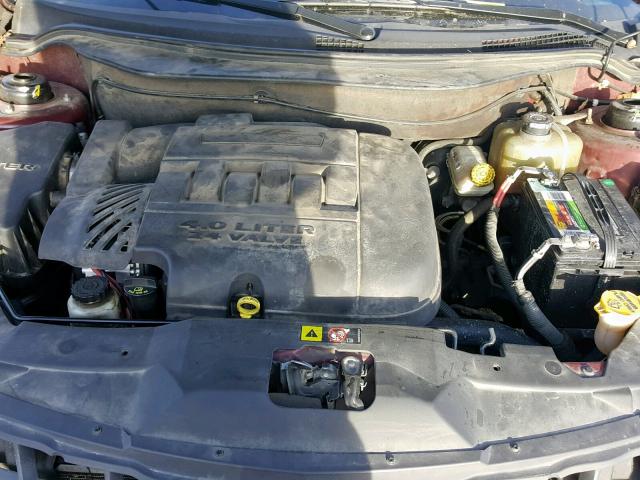 2A8GF78X68R649805 - 2008 CHRYSLER PACIFICA L BURGUNDY photo 7