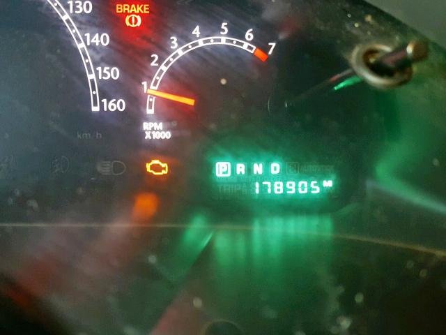 2A8GF78X68R649805 - 2008 CHRYSLER PACIFICA L BURGUNDY photo 8