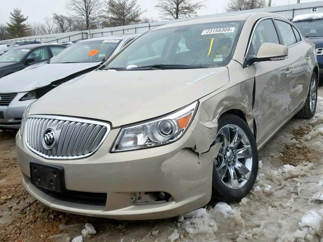 1G4GF5E34CF201023 - 2012 BUICK LACROSSE P TAN photo 2