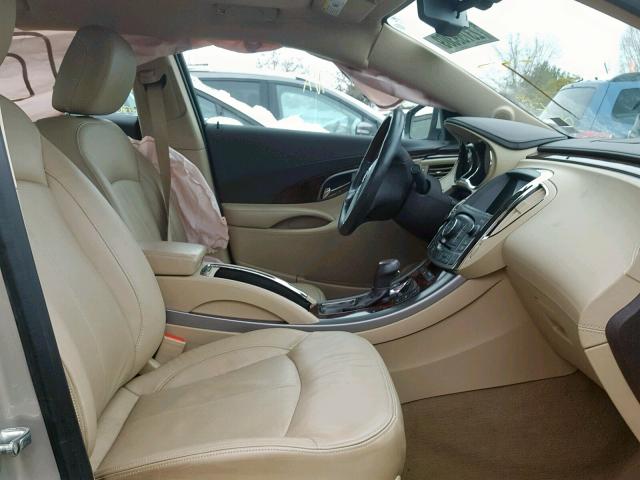 1G4GF5E34CF201023 - 2012 BUICK LACROSSE P TAN photo 5