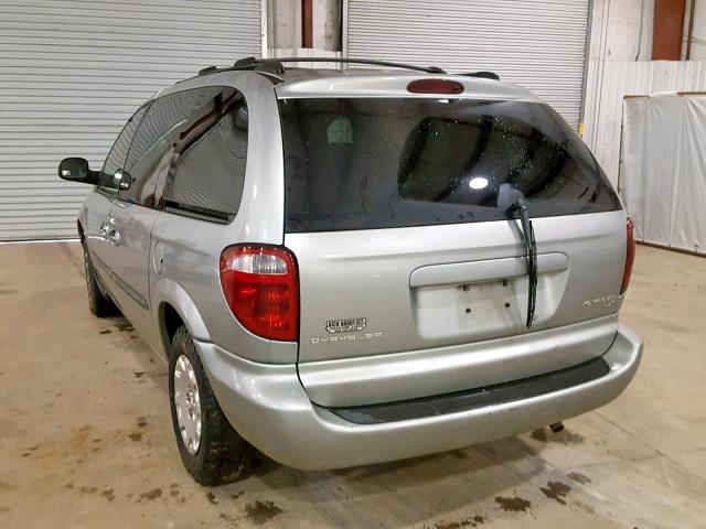 1C4GJ45313B157258 - 2003 CHRYSLER VOYAGER LX SILVER photo 3