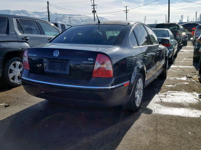 WVWTH63B03P265423 - 2003 VOLKSWAGEN PASSAT GLX 黑色 照片 4