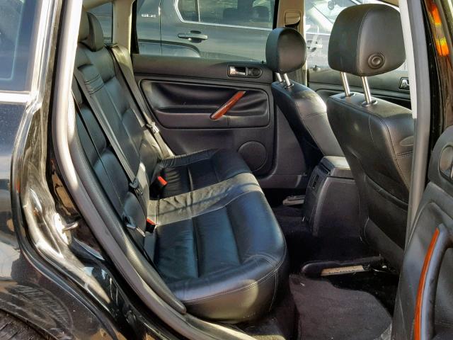 WVWTH63B03P265423 - 2003 VOLKSWAGEN PASSAT GLX 黑色 照片 6