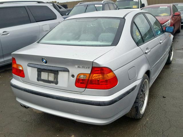 WBAAZ33433PH32273 - 2003 BMW 325 I 银色 照片 4