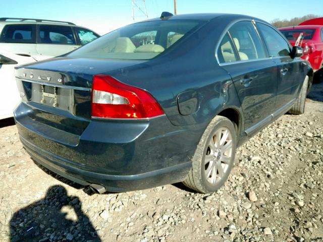 YV1952AS3B1144668 - 2011 VOLVO S80 3.2 BLUE photo 4