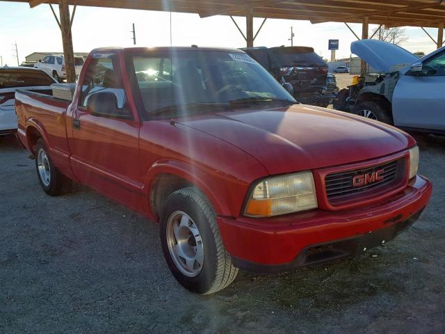 1GTCS1445WK515941 - 1998 GMC SONOMA RED photo 1