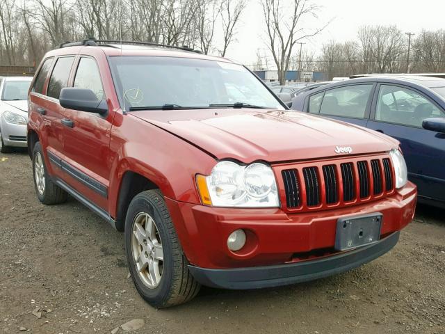 1J4GR48K95C610447 - 2005 JEEP GRAND CHER RED photo 1