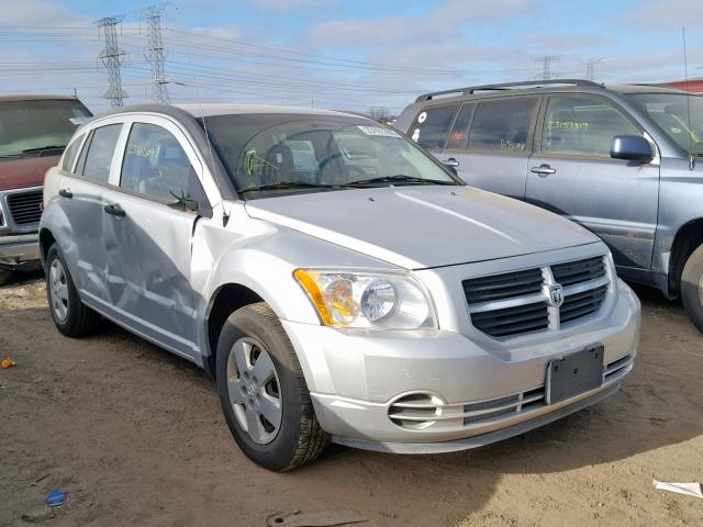 1B3HB28B17D188353 - 2007 DODGE CALIBER SILVER photo 1