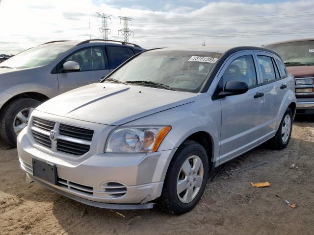 1B3HB28B17D188353 - 2007 DODGE CALIBER SILVER photo 2