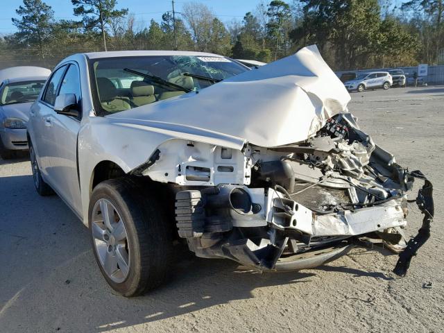 1G1ZD5EB3A4153137 - 2010 CHEVROLET MALIBU 2LT WHITE photo 1