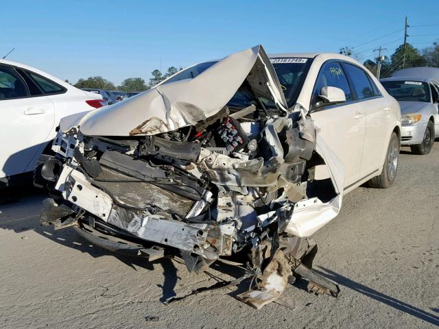 1G1ZD5EB3A4153137 - 2010 CHEVROLET MALIBU 2LT WHITE photo 2