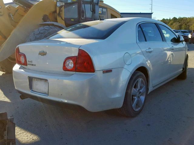 1G1ZD5EB3A4153137 - 2010 CHEVROLET MALIBU 2LT WHITE photo 4