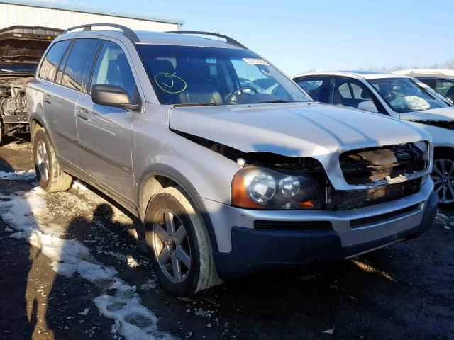 YV1CZ59H741039834 - 2004 VOLVO XC90 SILVER photo 1